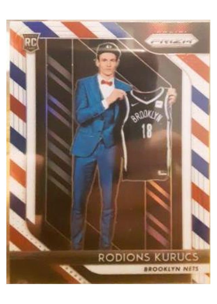 2018-19 Panini Prizm Base Set Rodions Kurucs #188 card