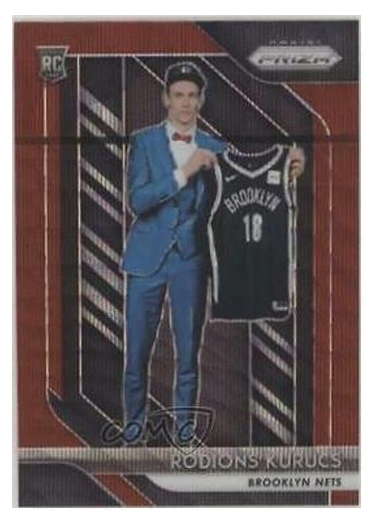 2018-19 Panini Prizm Base Set Rodions Kurucs #188 card