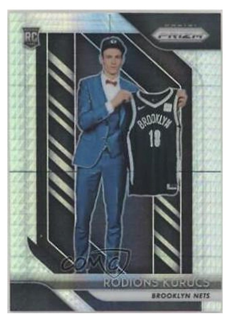 2018-19 Panini Prizm Base Set Rodions Kurucs #188 card