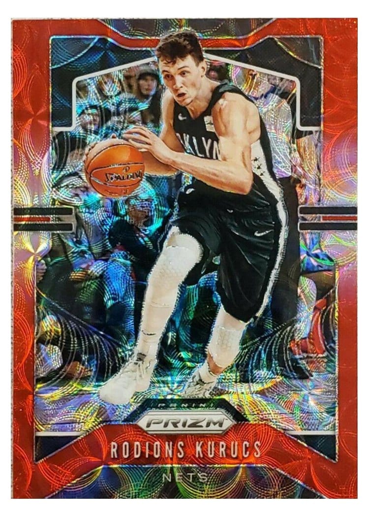 2019-20 Panini Prizm Base Set Rodions Kurucs #52 card