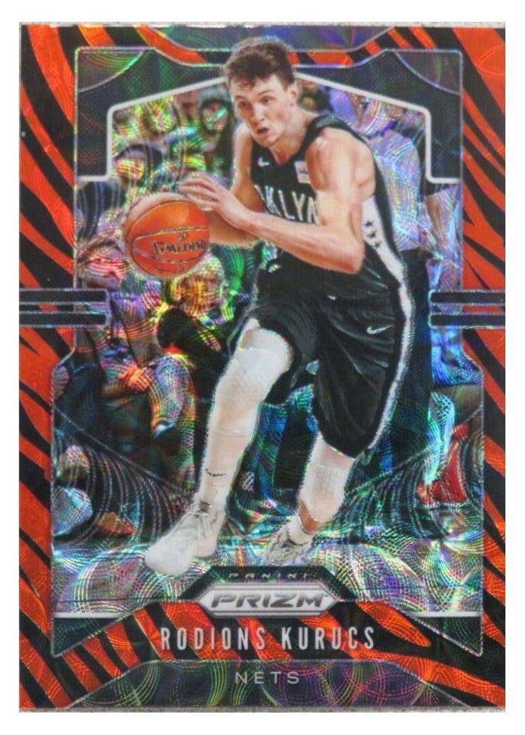 2019-20 Panini Prizm Base Set Rodions Kurucs #52 card