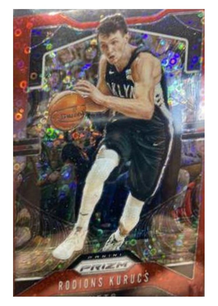 2019-20 Panini Prizm Base Set Rodions Kurucs #52 card