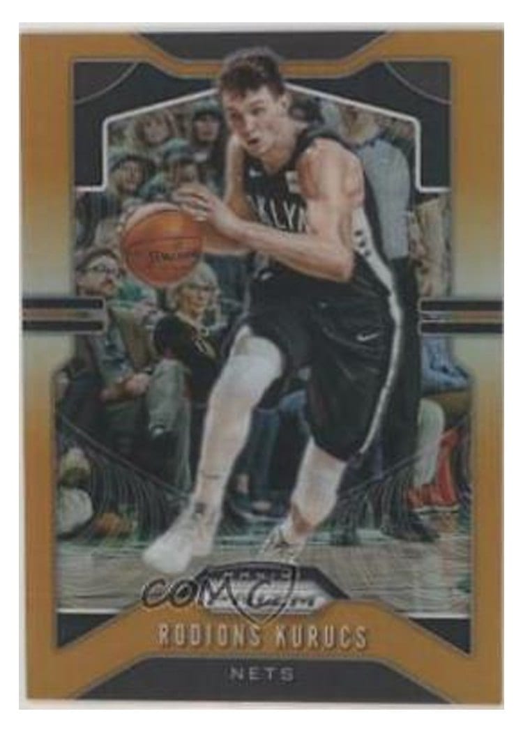 2019-20 Panini Prizm Base Set Rodions Kurucs #52 card