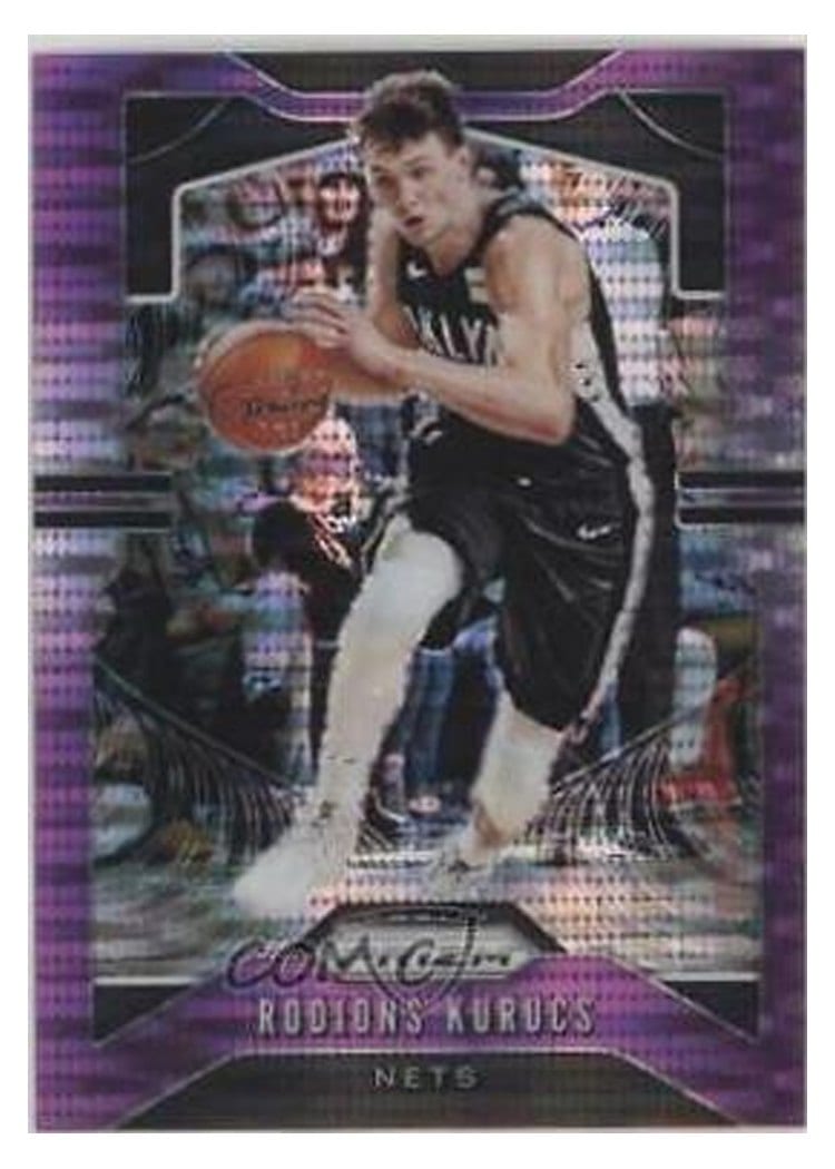 2019-20 Panini Prizm Base Set Rodions Kurucs #52 card