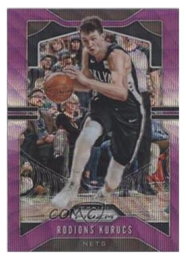 2019-20 Panini Prizm Base Set Rodions Kurucs #52 card
