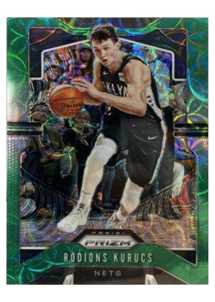 2019-20 Panini Prizm Base Set Rodions Kurucs #52 card