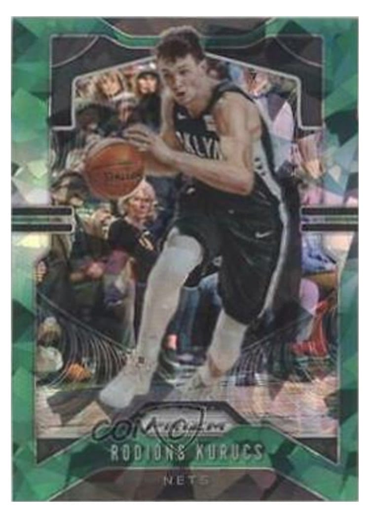 2019-20 Panini Prizm Base Set Rodions Kurucs #52 card