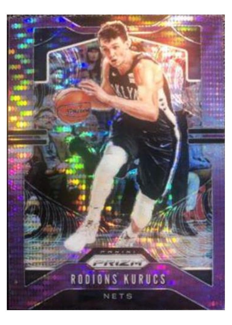 2019-20 Panini Prizm Base Set Rodions Kurucs #52 card