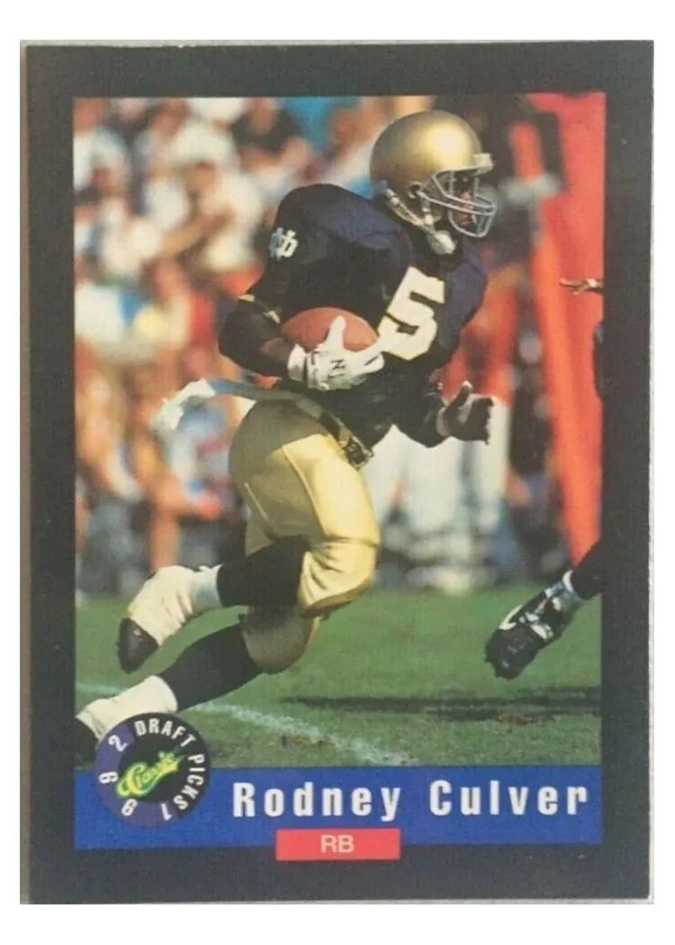 1992 Classic Draft Picks Rodney Culver #47 card