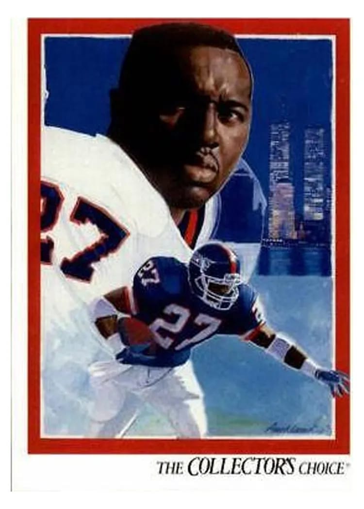 1992 Upper Deck Rodney Hampton #88 card
