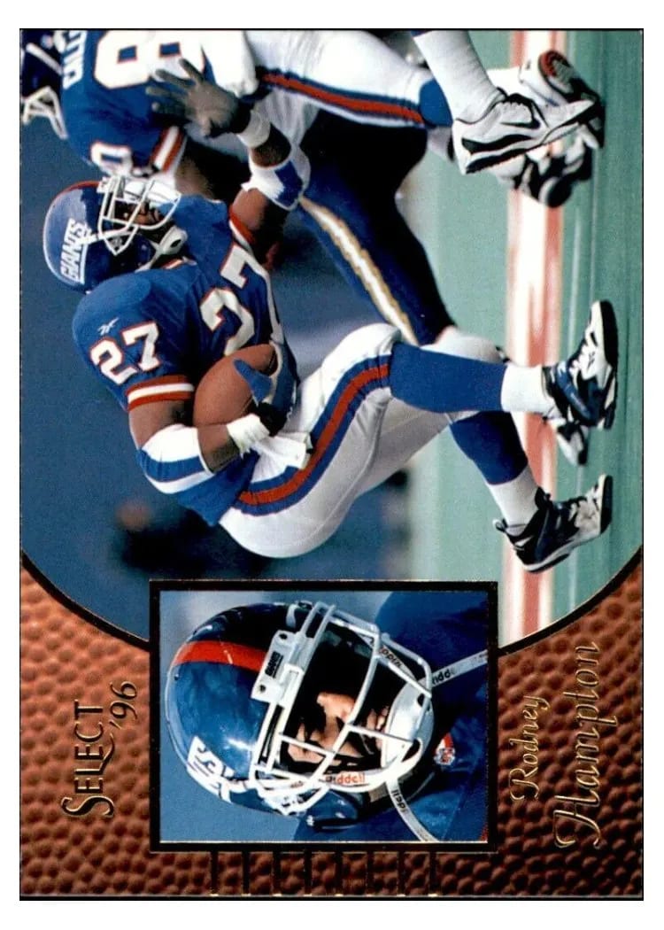 1996 Select Rodney Hampton #29 card