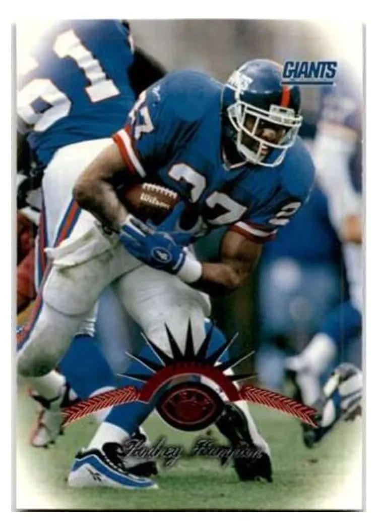 1997 Leaf Rodney Hampton #29 card