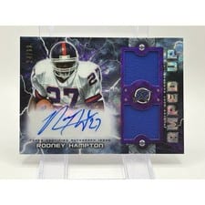 2023 Topps Composite Resurgence Amped Up Patch Autographs Set Rodney Hampton #RAUPA-RH