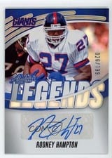 2025 Panini Absolute Absolute Legends Signatures Rodney Hampton #ALS-RHN card