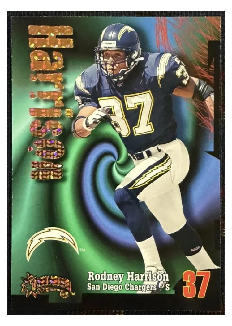 1998 Skybox Thunder Rodney Harrison #16 card