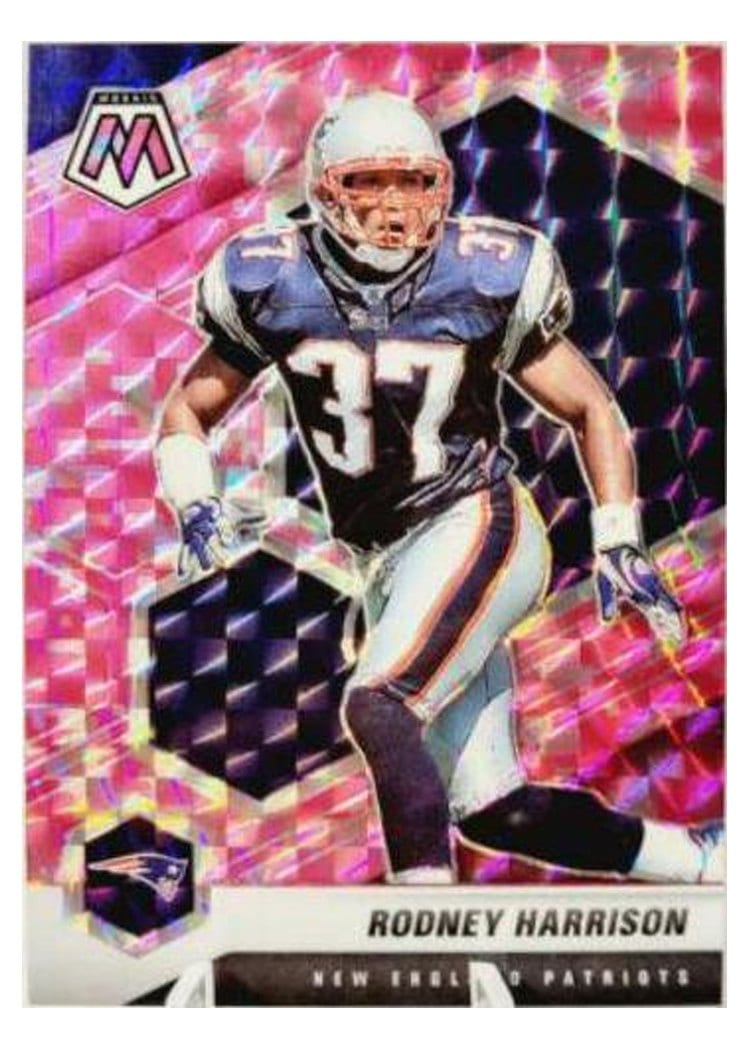 2021 Panini Mosaic Base Set Rodney Harrison #136 card