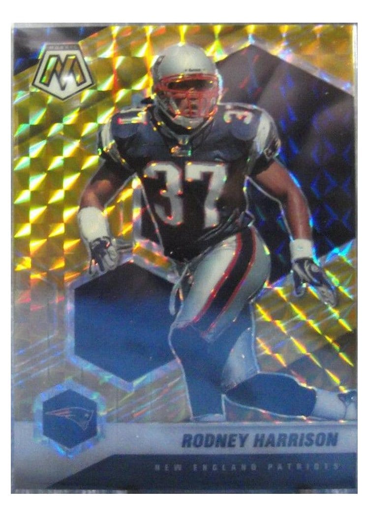 2021 Panini Mosaic Base Set Rodney Harrison #136 card