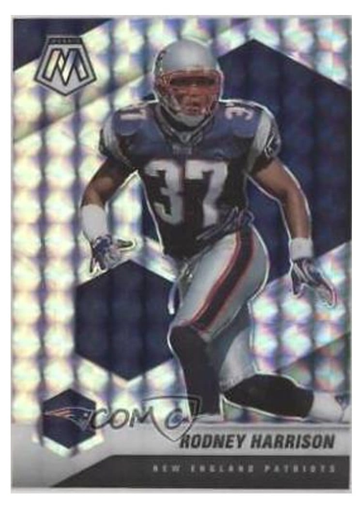 2021 Panini Mosaic Base Set Rodney Harrison #136 card