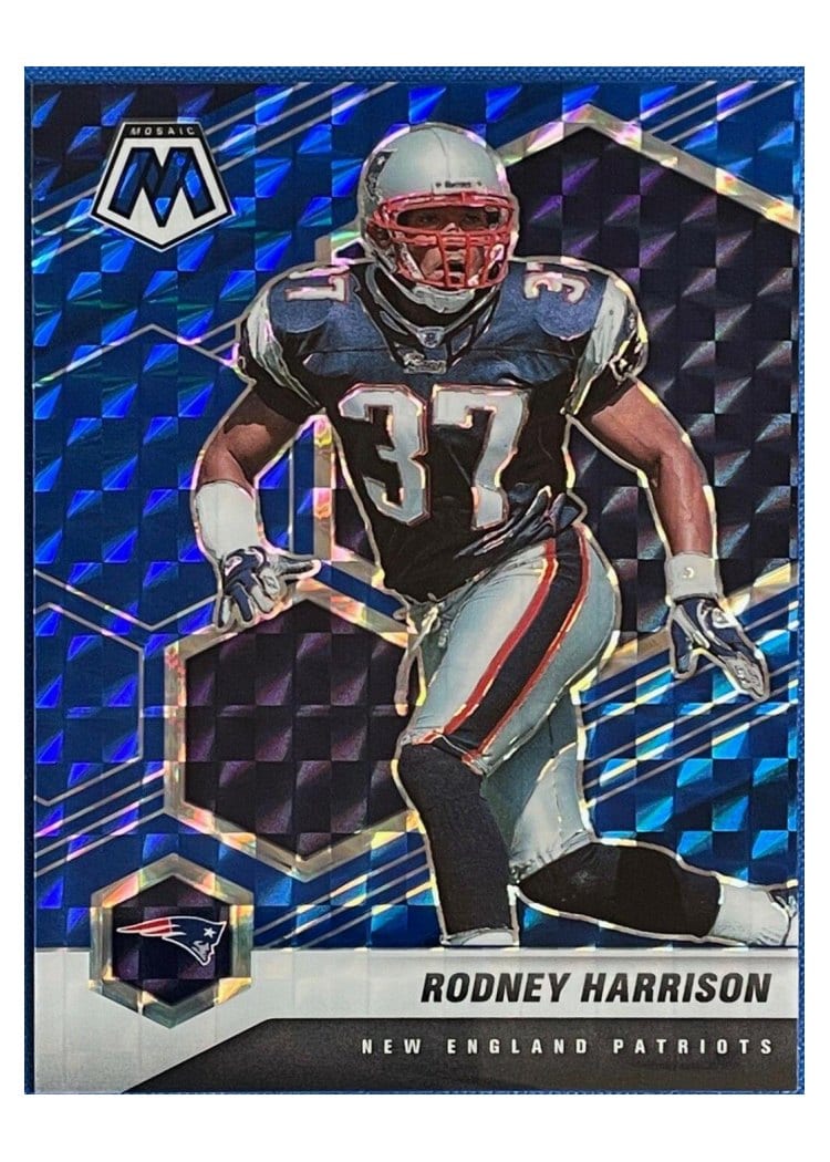 2021 Panini Mosaic Base Set Rodney Harrison #136 card
