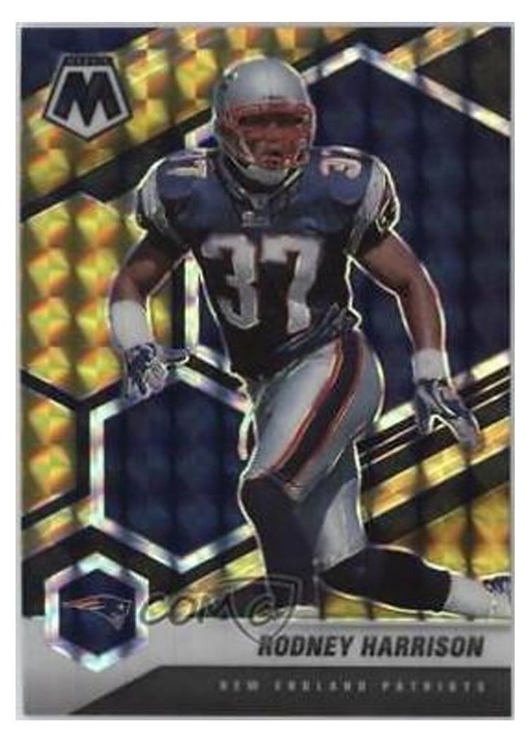 2021 Panini Mosaic Base Set Rodney Harrison #136 card