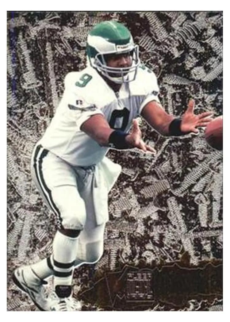 1996 Fleer Metal Rodney Peete #93PM card