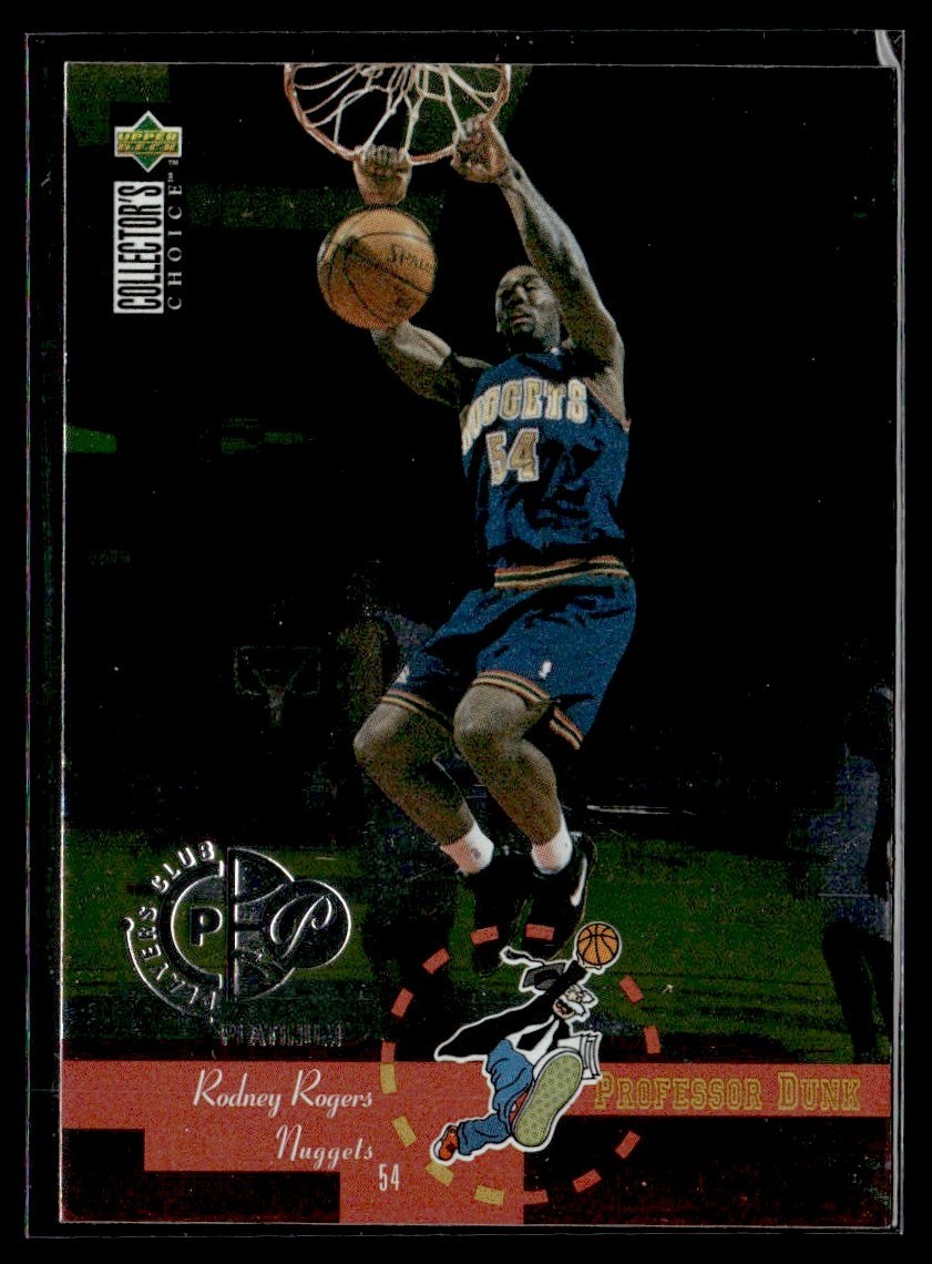 1995-96 Collector's Choice Base Set Rodney Rogers #205 card