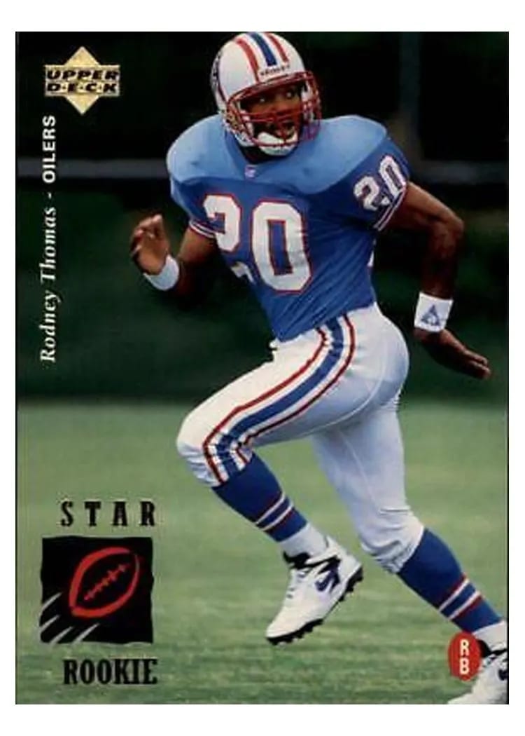 1995 Upper Deck Rodney Thomas #27 card