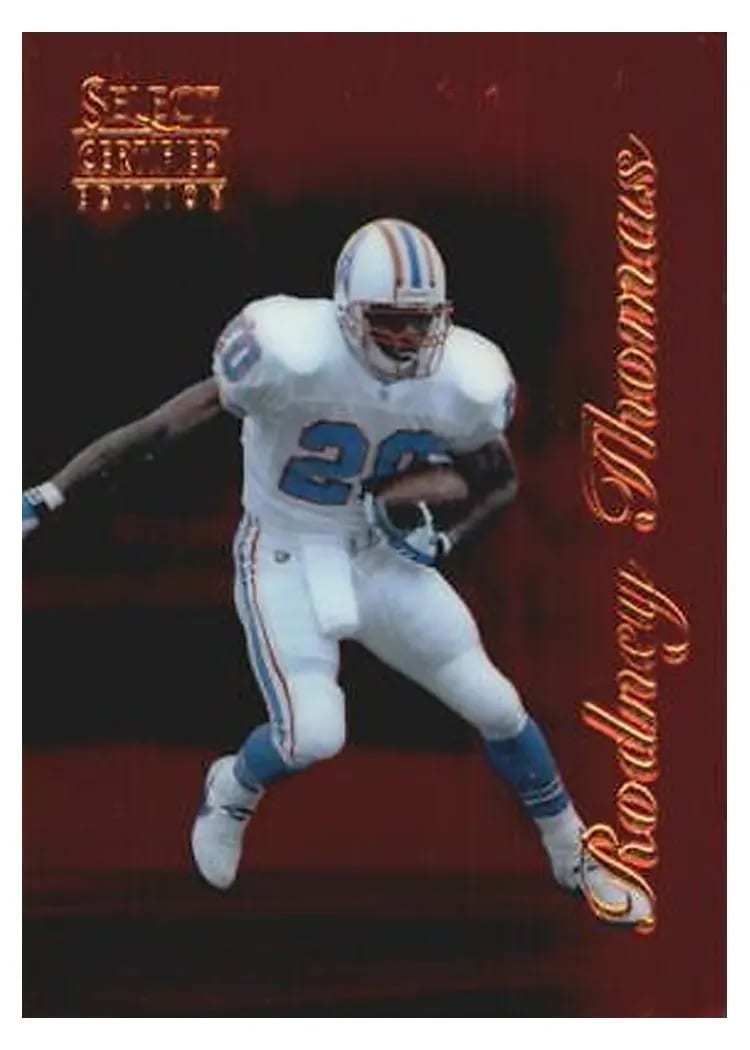 1996 Select Certified Rodney Thomas #23 card