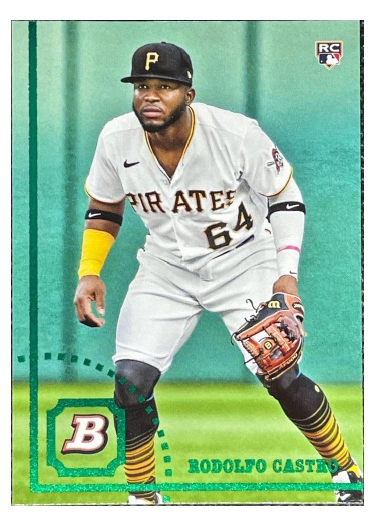 2022 Bowman Heritage Base Set Rodolfo Castro #46 card