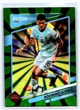 2021 Panini Donruss Road to Qatar Rodrigo de Paul #3 card