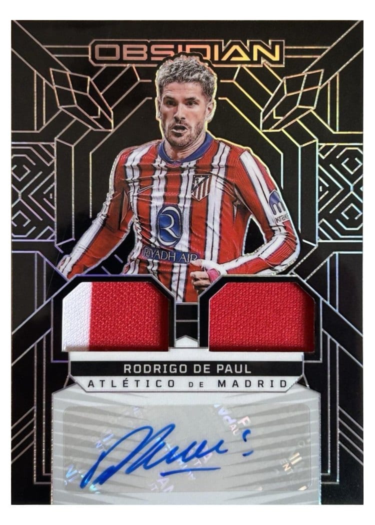 2024 Panini Obsidian Autograph Rodrigo de Paul #9 card