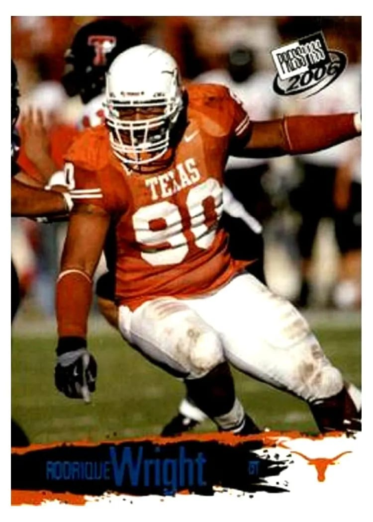 2006 Press Pass Rodrique Wright Blue #B-40 card