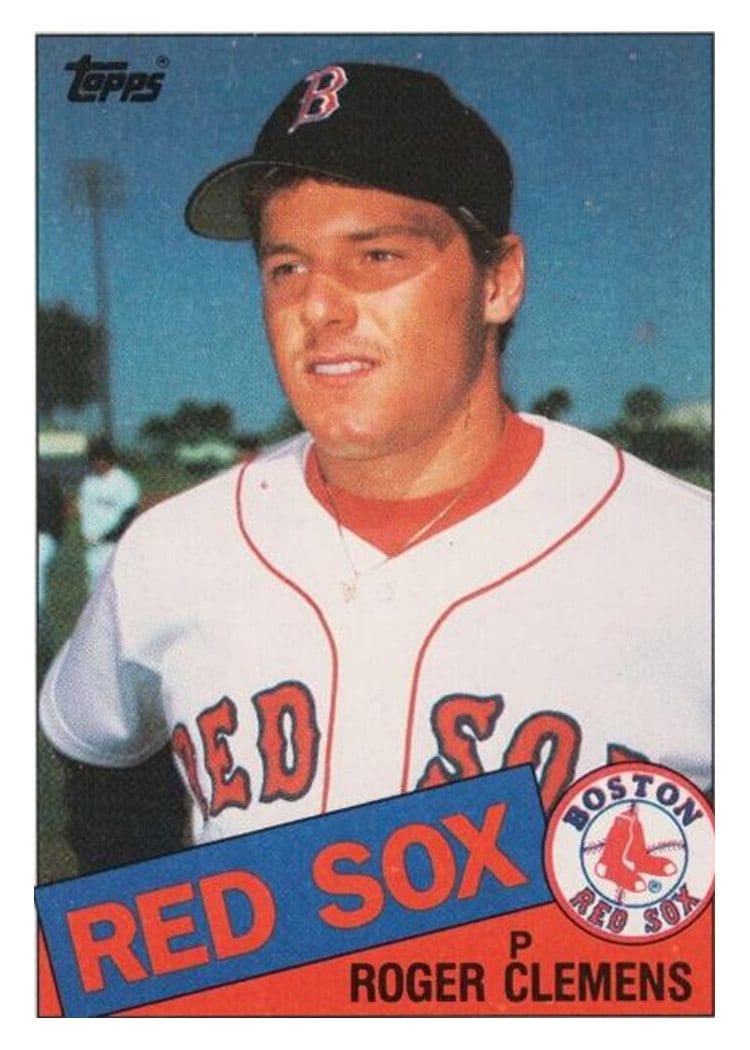 1985 Topps Roger Clemens #181 card