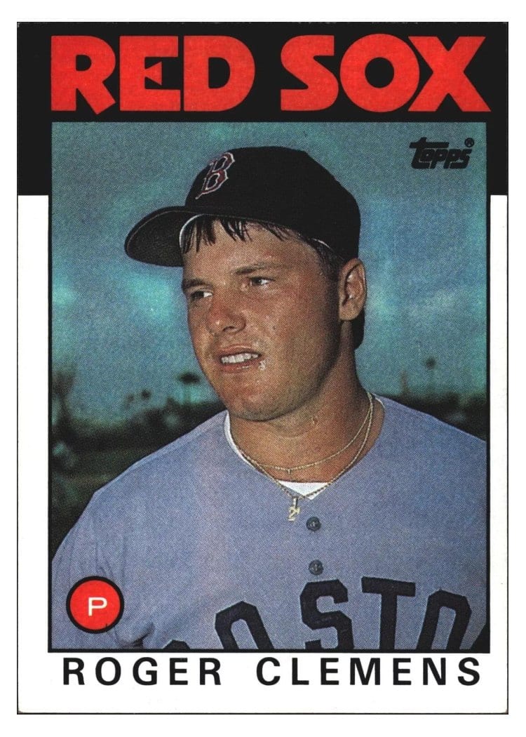 1986 Topps Roger Clemens #661 card