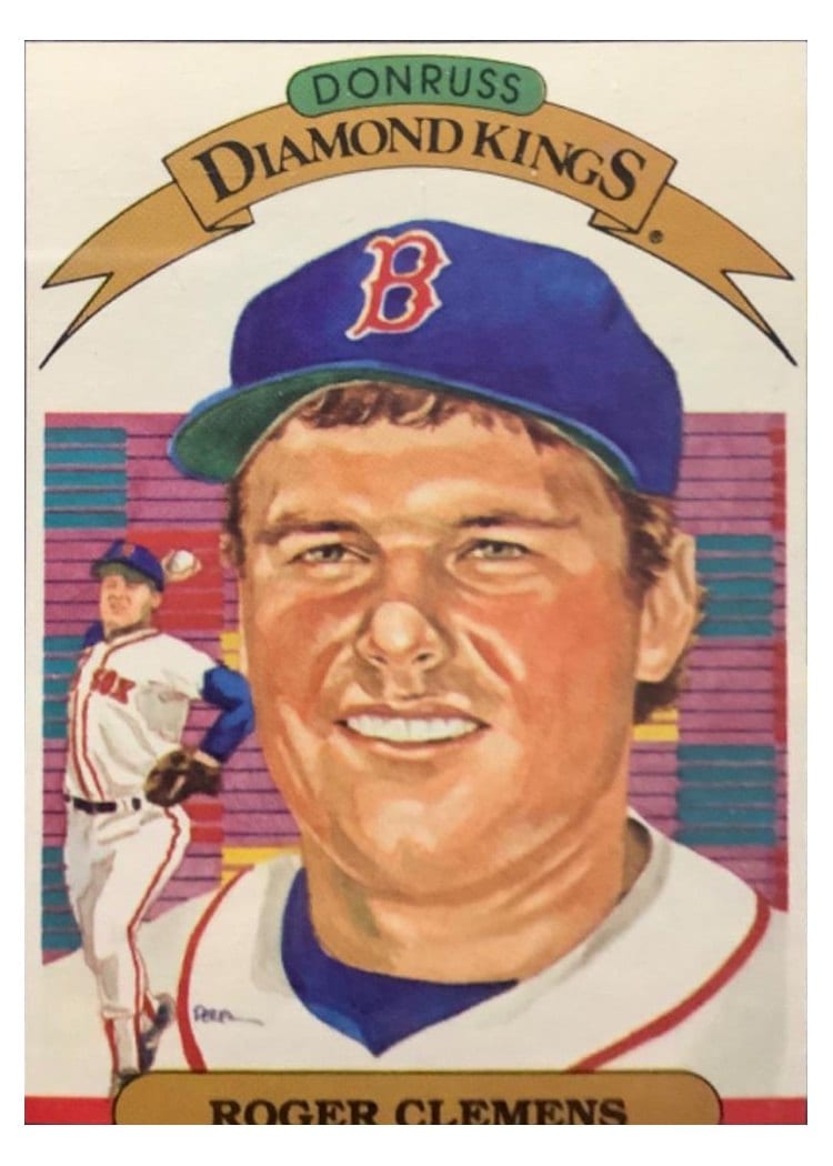 1987 Donruss Roger Clemens #2 card