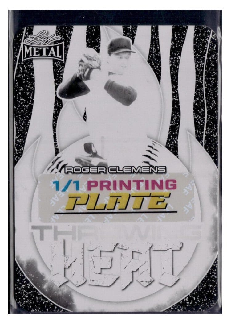 2024 Leaf Metal Throwing Heat Roger Clemens #TH-RC1 card
