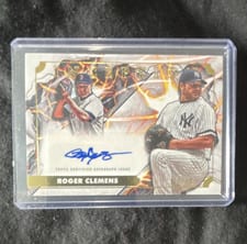 2025 Topps Inception Inception Transformation Autographs Roger Clemens #ITA-RC card