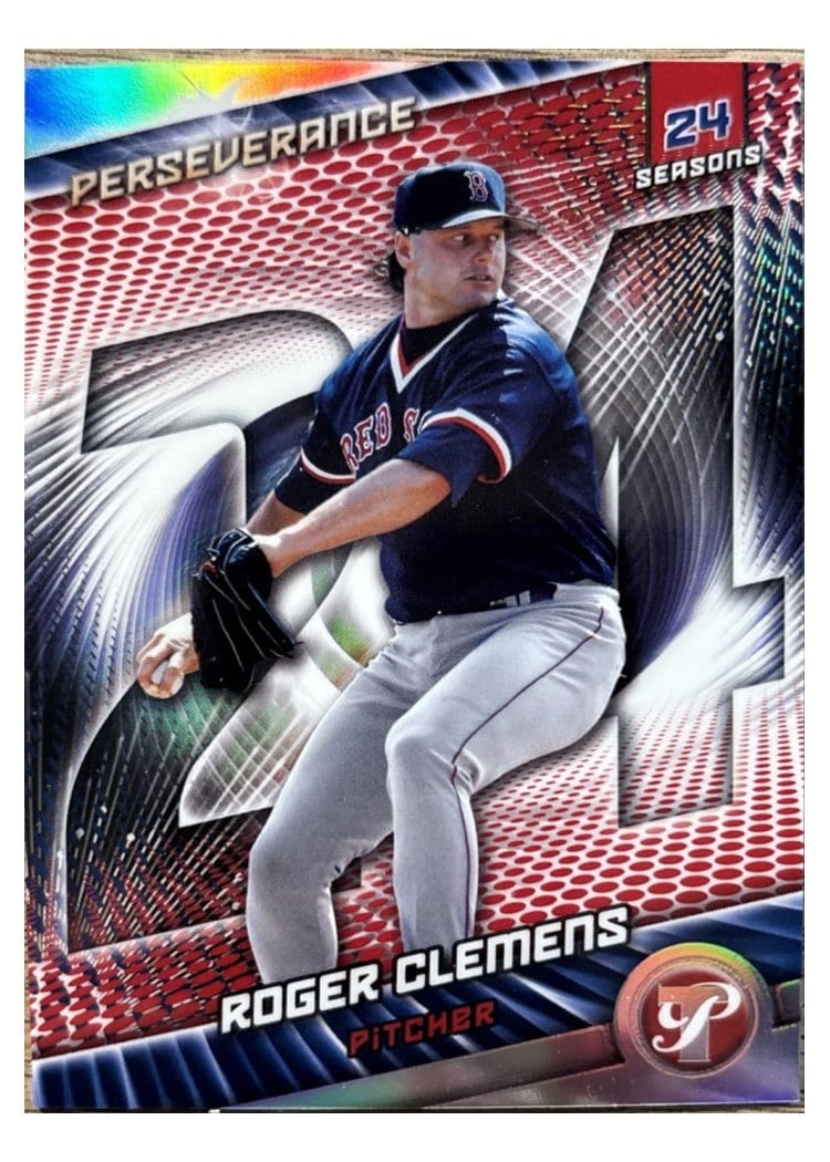 2025 Topps Pristine Perseverance Roger Clemens #P-3 card