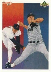 1990 Upper Deck Base Set Roger Clemens / Boston Red Sox #57 card
