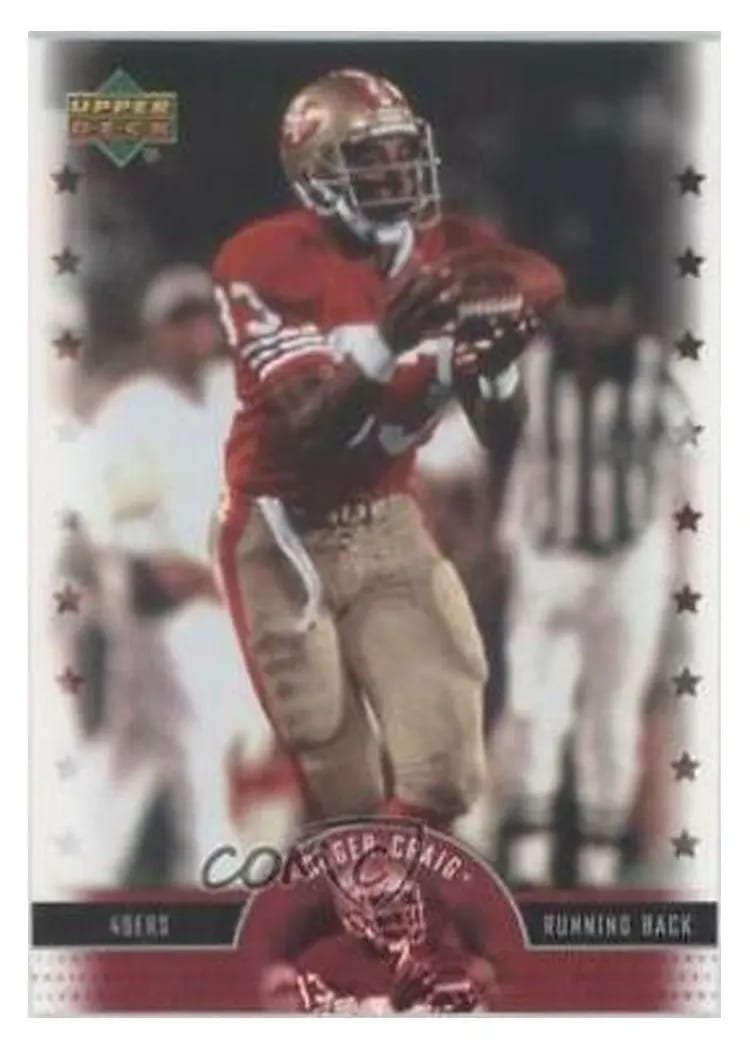 2005 Upper Deck Legends Roger Craig #2 card