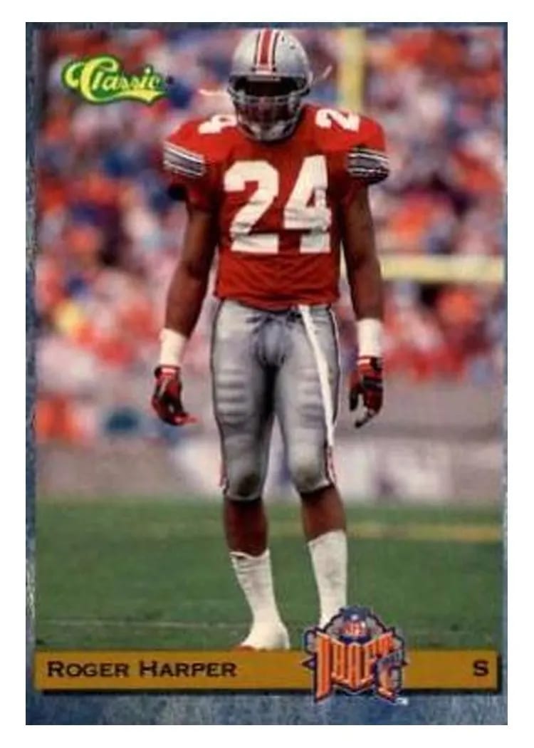 1993 Classic Roger Harper #26 card