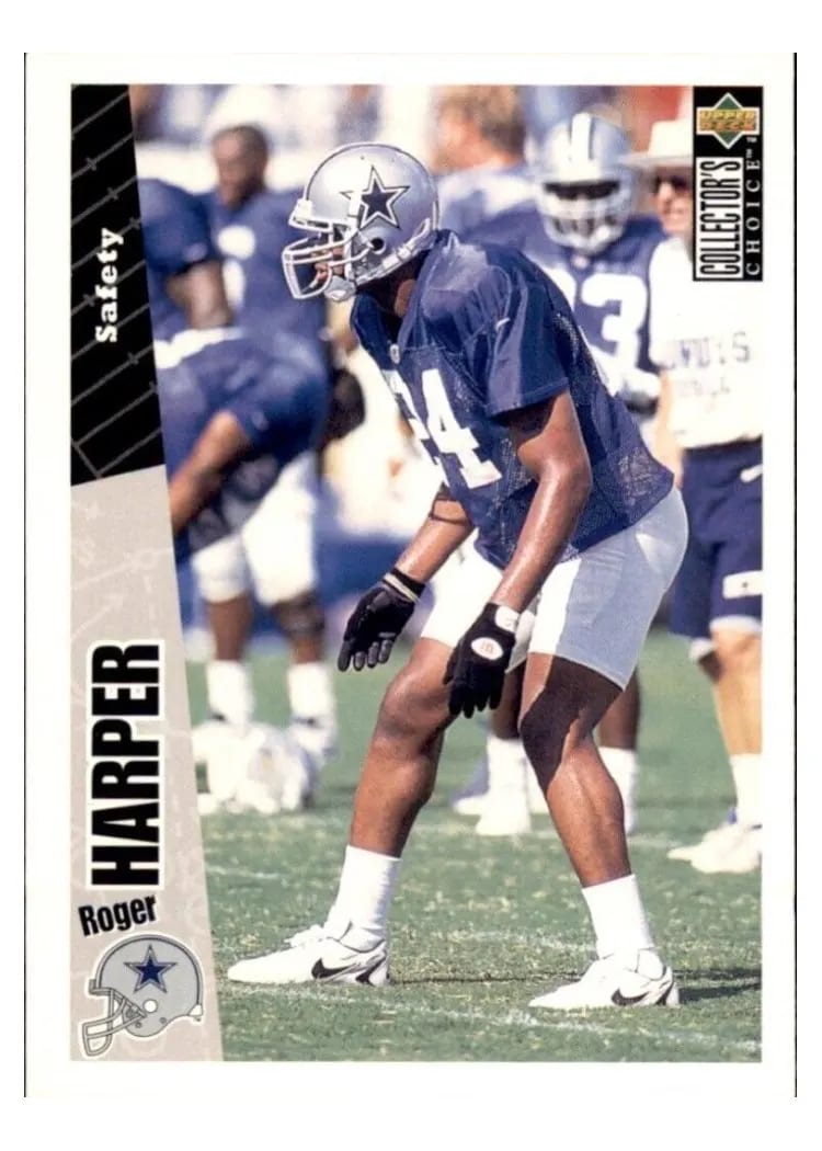 1996 Collector's Choice Update Roger Harper #U159 card