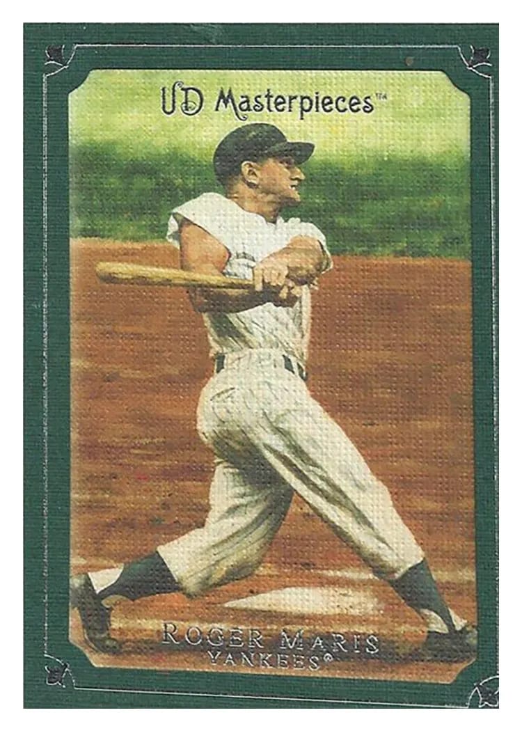 2007 Upper Deck Masterpieces Roger Maris #9 card