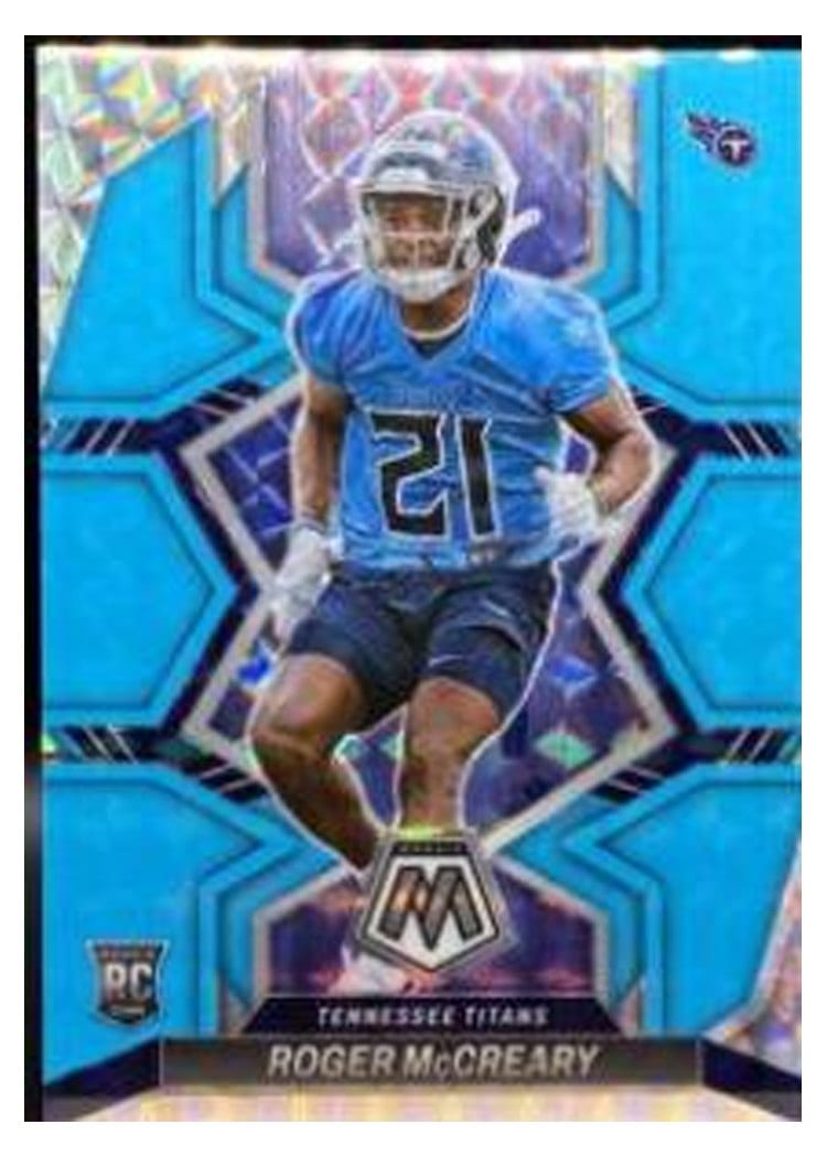 2022 Panini Mosaic Base Set Roger McCreary #381 card