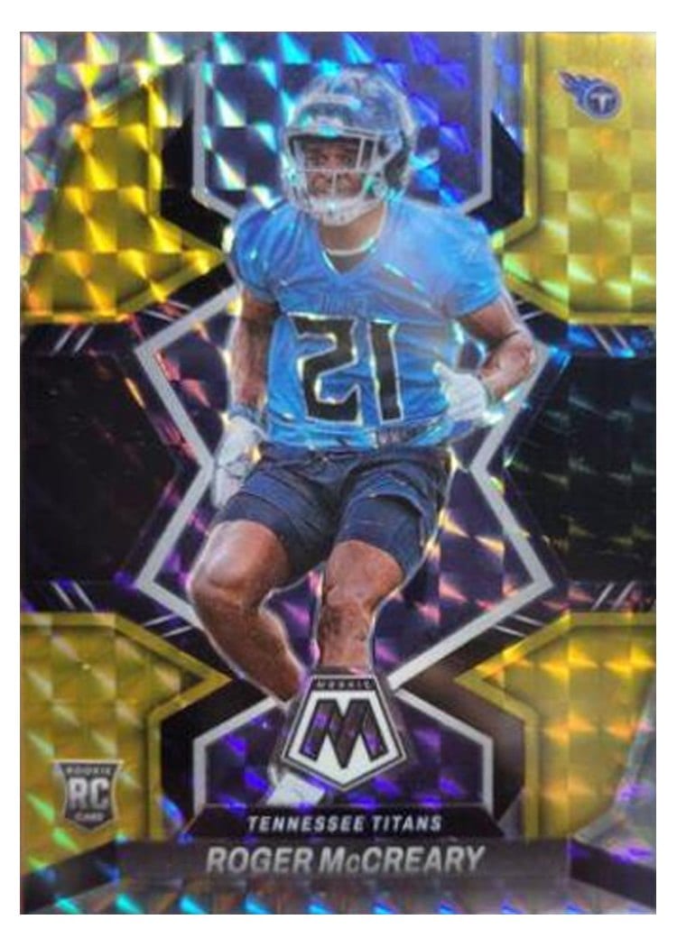 2022 Panini Mosaic Base Set Roger McCreary #381 card