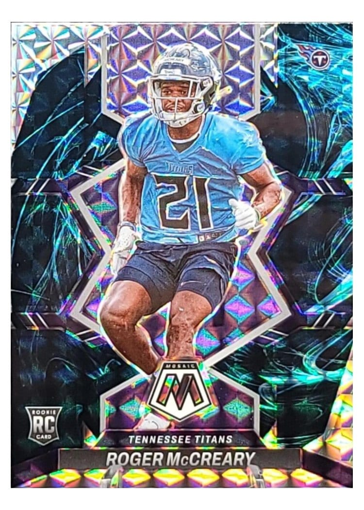 2022 Panini Mosaic Base Set Roger McCreary #381 card