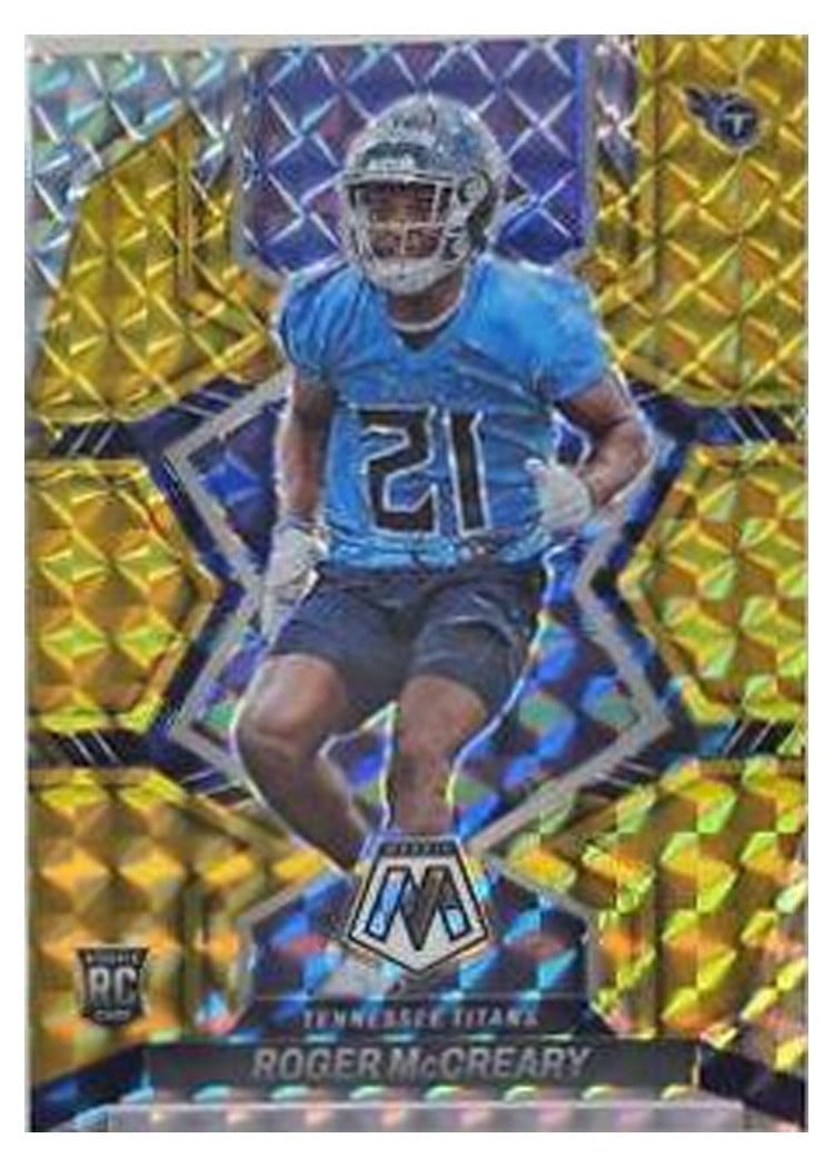 2022 Panini Mosaic Base Set Roger McCreary #381 card