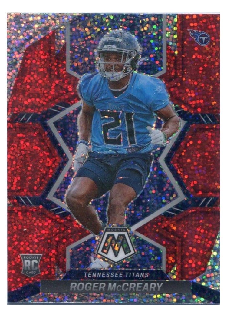 2022 Panini Mosaic Base Set Roger McCreary #381 card