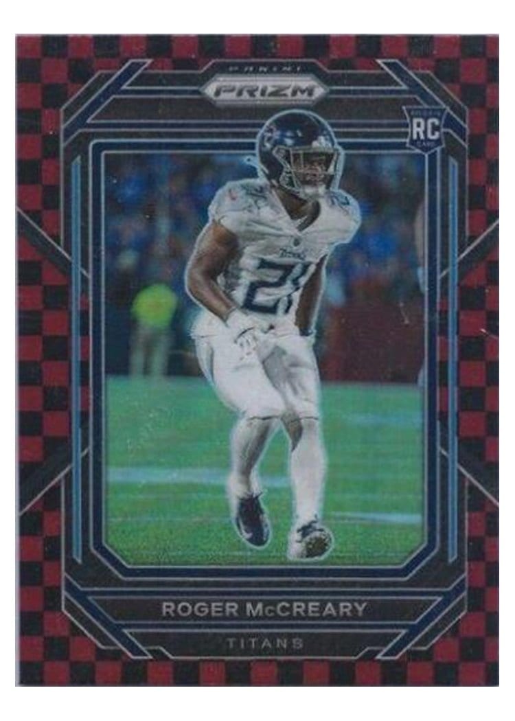 2022 Panini Prizm Base Set Roger McCreary #382 card