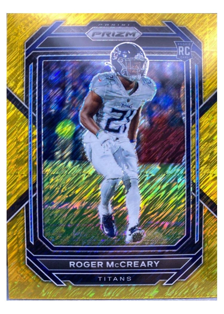 2022 Panini Prizm Base Set Roger McCreary #382 card
